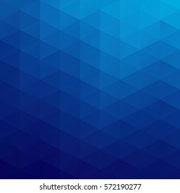 Blue Grid Mosaic Background, Creative Design Templates