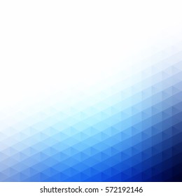 Blue Grid Mosaic Background, Creative Design Templates