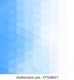Blue Grid Mosaic Background, Creative Design Templates