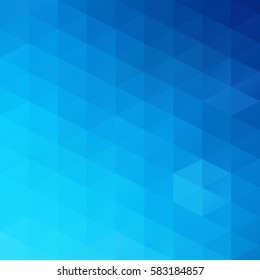 Blue Grid Mosaic Background, Creative Design Templates