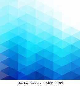 Blue Grid Mosaic Background, Creative Design Templates