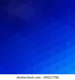 Blue Grid Mosaic Background, Creative Design Templates