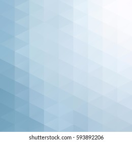 Blue Grid Mosaic Background, Creative Design Templates