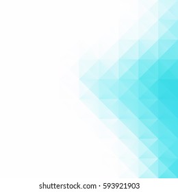 Blue Grid Mosaic Background, Creative Design Templates
