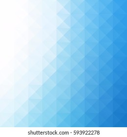 Blue Grid Mosaic Background, Creative Design Templates