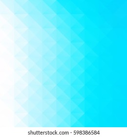 Blue Grid Mosaic Background, Creative Design Templates
