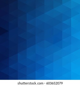 Blue Grid Mosaic Background, Creative Design Templates