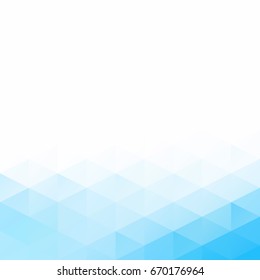 Blue Grid Mosaic Background, Creative Design Templates