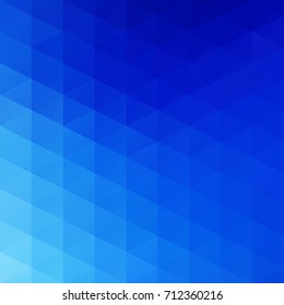 Blue Grid Mosaic Background, Creative Design Templates