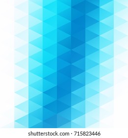 Blue Grid Mosaic Background, Creative Design Templates