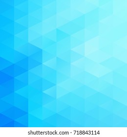 Blue Grid Mosaic Background, Creative Design Templates