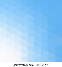 Blue Grid Mosaic Background, Creative Design Templates