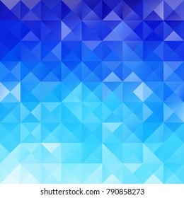 Blue Grid Mosaic Background, Creative Design Templates