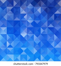 Blue Grid Mosaic Background, Creative Design Templates