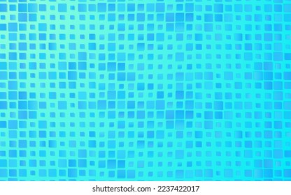 blue grid mozaic tile square pattern background with funky pop themed vector wallpaper