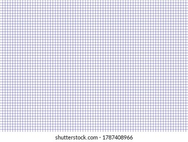 
Blue grid on white background or notebook sheet