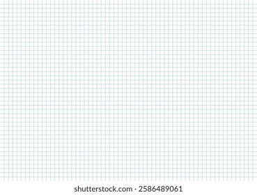 Blue grid paper background, notebook paper