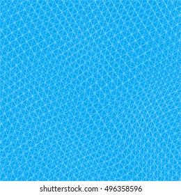 blue grid squares in perspective. abstract background for design technology, programming, information Technology, media, game. Vector illustration