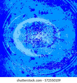 blue grunge abstract background, textured elements design
