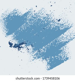 Blue Grunge Hintergrund Abstract Splatter