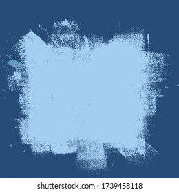 Blue Grunge Background Abstract Splatter