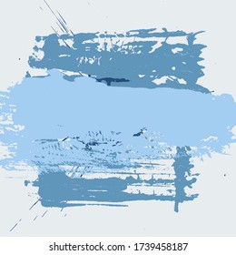 Fondo de Grunge Azul Abstract Splatt