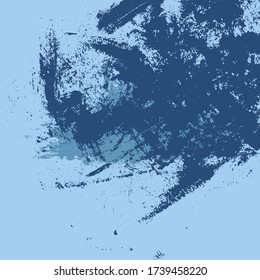 Blue Grunge Background Abstract Splatter