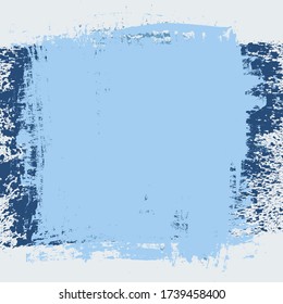 Blue Grunge Background Abstract Splatter