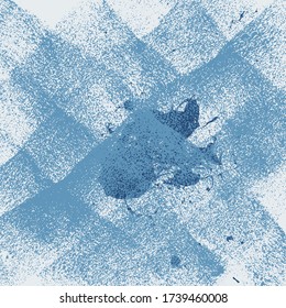 Blue Grunge Background Abstract Splatter