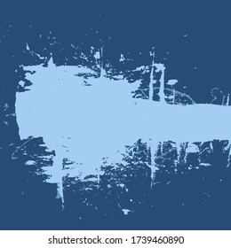 Fondo de Grunge Azul Abstract Splatt