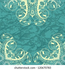 Blue grunge background. Mendie.