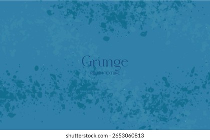 Blue Grunge Rough Texture Background – Dirty Surface Style