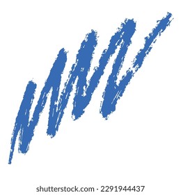 Blue grunge scribble lines, good for your graphic design resources.
