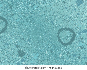 Blue grunge texture. Abstract halftone background. Vector pattern