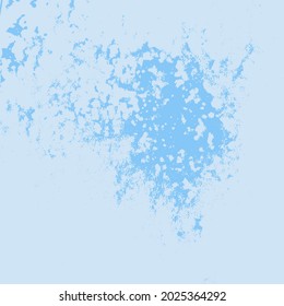 Blue Grunge Texture Square Shape