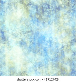 Blue. Grunge with vertical stripes wall texture. Scratches, faded, scuffed. Old pattern. Seamless background