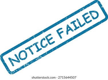 Uma impressão de carimbo azul com efeito grunge exibindo o texto "NOT SHORTLISTED", perfeito para rejeição ou atualizações de status.
