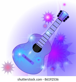 Blue guitar