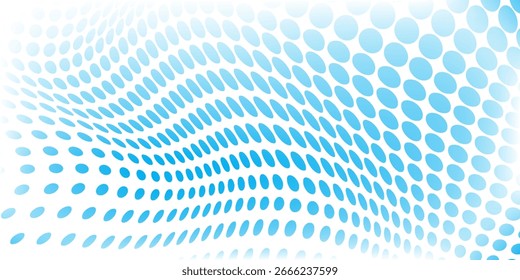 Fondo de halfton azul con malla blanca, cuadrados. Rectángulos sobre fondo abstracto, arte popular