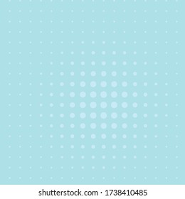 Blue halftone Background. Fade Dotted Overlay. Digital Gradient. Pop-art style. Grunge Backdrop. Modern futuristic Pattern. Abstract panel. Vector illustration