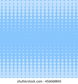 Blue halftone as background for your design works. Vector illustration.