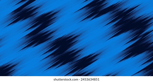 blue halftone dots blue color pattern gradient grunge texture background. Dot pop art comic sport style vector illustration. Eps10
