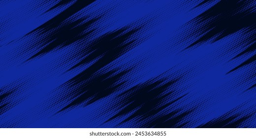 blue halftone dots blue color pattern gradient grunge texture background. Dot pop art comic sport style vector illustration. Eps10
