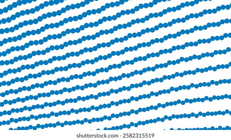 Blue halftone pattern abstract background for fabric style