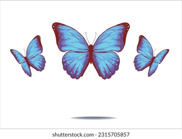 blue hand drawn design vector hand drawn design 