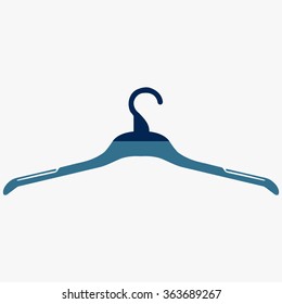 Blue Hanger - Vector icon
