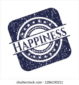 Blue Happiness rubber seal