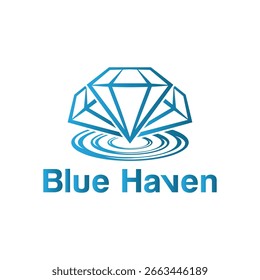 Blue Haven, Haven Stone Logo Design