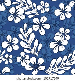 Blue Hawaii Pattern