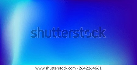 Blue HD presentation or video bg. Royal blue gradient mesh bg. Silk or velvet pattern. Luxury abstract vector wallpaper  Premium electric hue background. Y2k holo aquamarine and green shades gradient